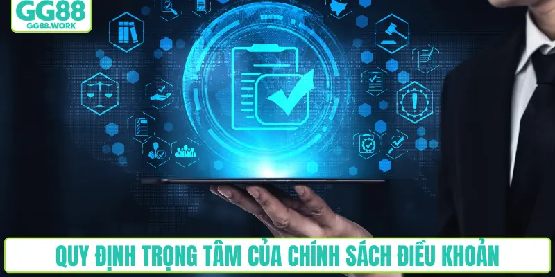 Quy định trọng tâm của chính sách điều khoản